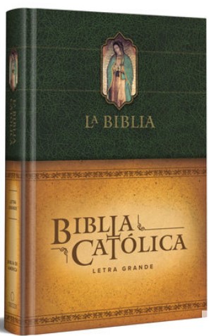 BIBLIA CATOLICA Biblia de América (Letra grande - Verde)