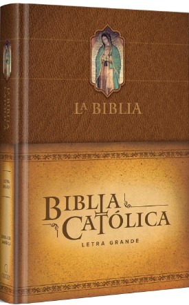 BIBLIA CATOLICA Biblia de América (Letra grande) café