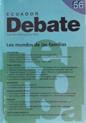 ECUADOR DEBATE N.56 Los mundos de las familias