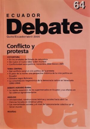 ECUADOR DEBATE N.64 Conflicto y protesta