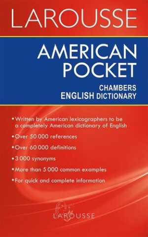 AMERICAN POCKET CHAMBERS ENGLISH DITIONARY LAROUSSE