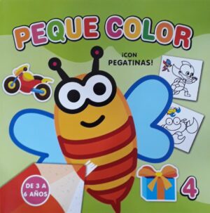 PEQUE COLOR Con pegatinas (3-6 años)