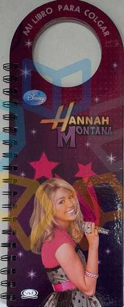HANNAH MONTANA mi libro pra colgar