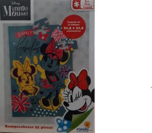 MINNIE MOUSE Rompecabezas 55 piezas (IVA)