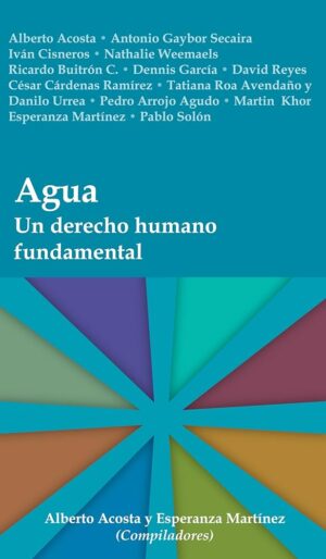 AGUA UN DERECHO HUMANO FUNDAMENTAL