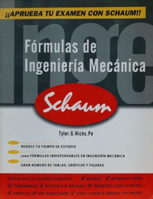 FORMULAS DE INGENIERIA MECANICA SCHAUM