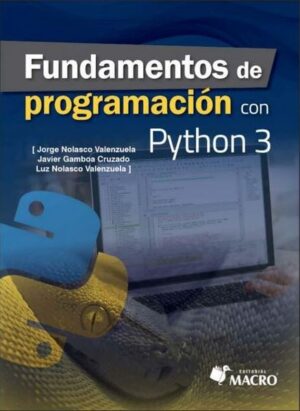 FUNDAMENTOS DE PROGRAMACIÓN con Python 3