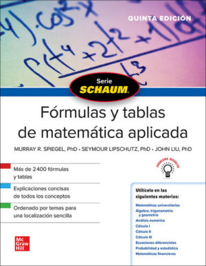 FORMULAS Y TABLAS DE MATEMATICA APLICADA SCHAUM