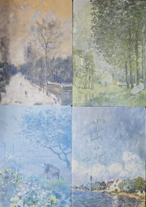 CUADERNO JASPEADO A4 Líneas (IVA)