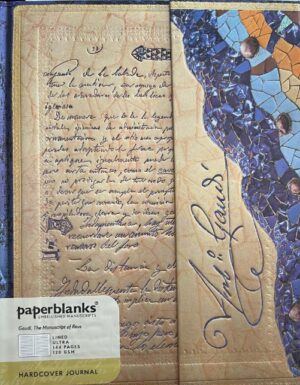 PAPERBLANKS GAUDI THE MANUSCRIPT OF REUS (Líneas)