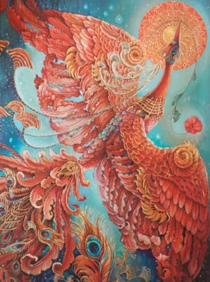 PAPERBLANKS FIRE BIRD A6 Líneas