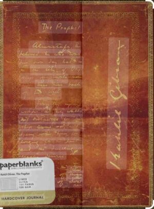 PAPERBLANKS EMBELLISHED MANUSCRIPTS KAHLIL GIBRAN, THE PROPHET LINED ULTRA
