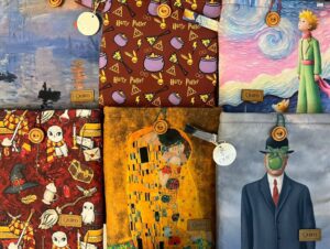 FUNDAS PARA LIBROS ACOLCHADAS (Varios diseños)