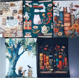 FUNDAS PARA LIBROS 2 compartimentos (Varios diseños)