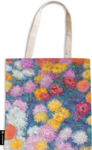 PAPERBLANKS BOLSA DE LONA CRISANTEMOS DE MONET