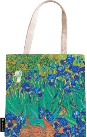 PAPERBLANKS BOLSA DE LONA LIRIOS DE VANG GOGH