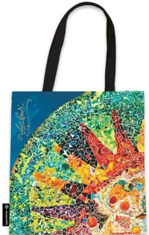 PAPERBLANKS BOLSA DE LONA EL SOL DE GAUDI MOSAICOS DE GAUDI