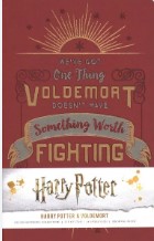 HARRY POTTER VOLDEMORT Notebook líneas