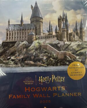 HARRY POTTER HOGWARTS FAMILY WALL PLANNER 2025
