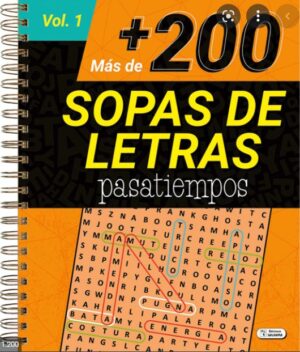 MAS DE 200 SOPAS DE LETRAS pasatiempos