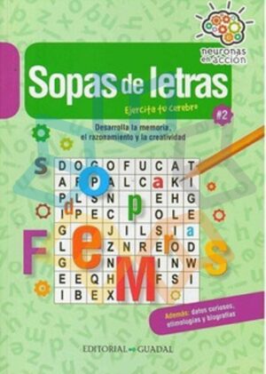 SOPAS DE LETRAS N.2 Ejercita tu cerebro