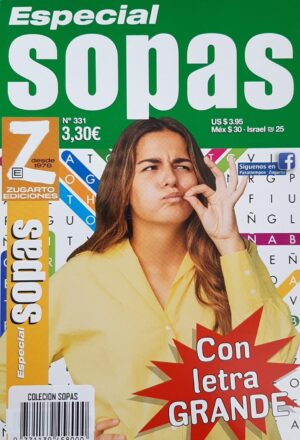 SOPAS DE LETRAS - SOPAS - ESPECIAL SOPAS