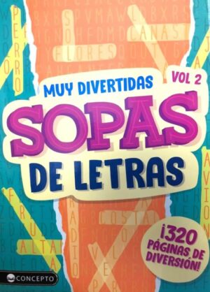 MUY DIVERTIDAS SOPAS DE LETRAS VOL. 2 (Jumbo)