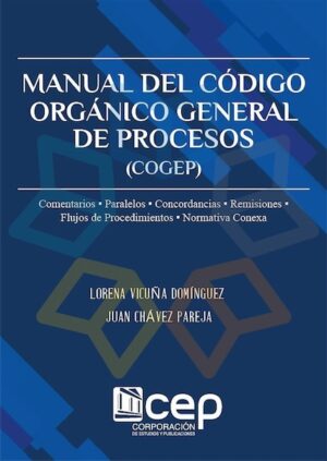 MANUAL DEL CODIGO ORGANICO GENERAL DE PROCESOS